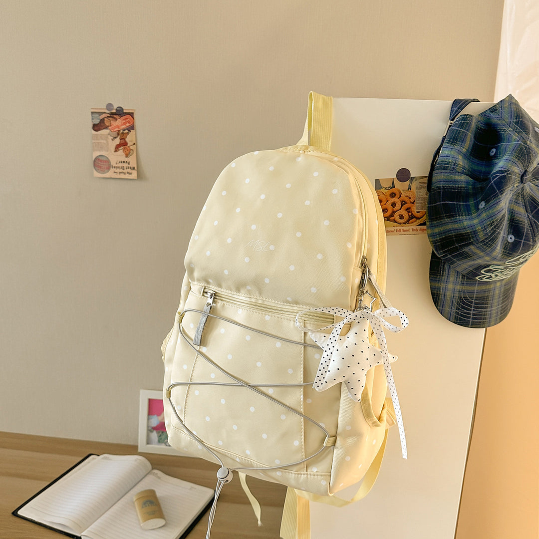 Casual Polka Dot Mini Backpack Stornfield