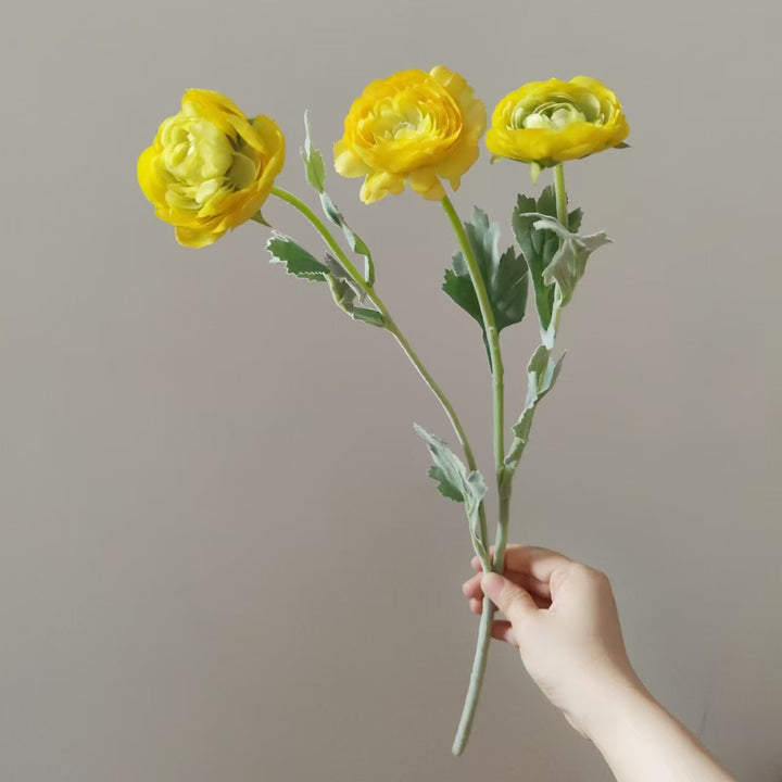Lifelike Ranunculus Flower Stem