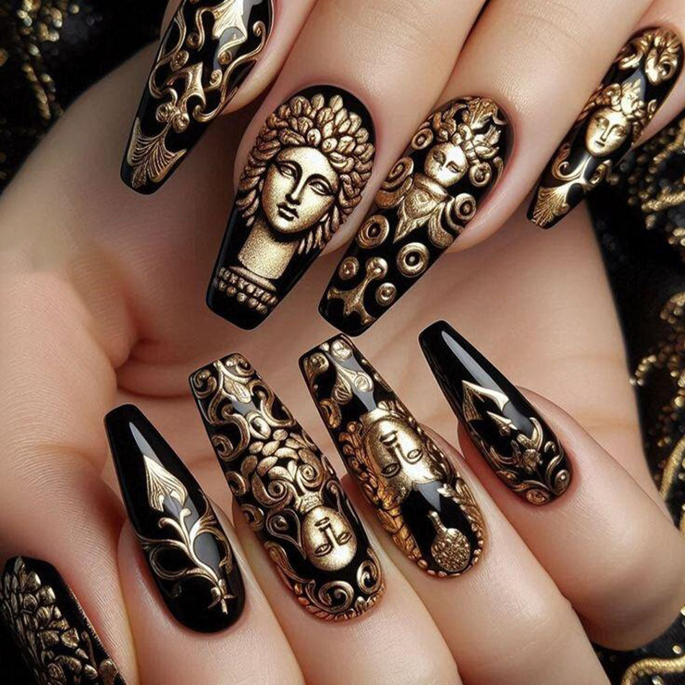 Elegant Artificial Nail Decoration Stornfield