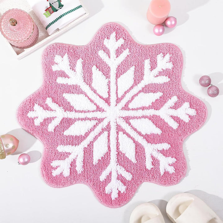 Decorative Snowflake Area Rug