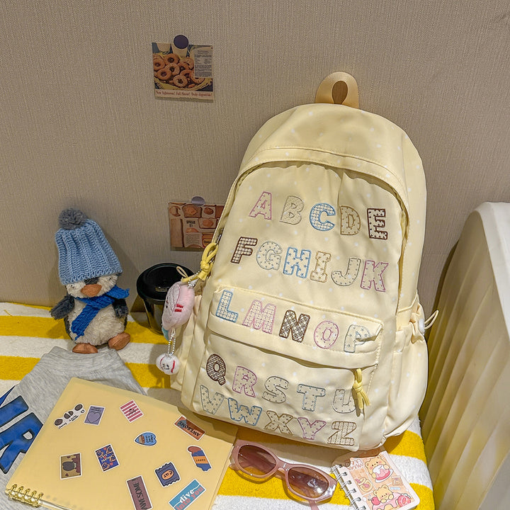 Fun Alphabet-Themed Backpack Stornfield