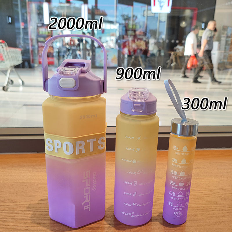 Women's Sports Water Bottle with Motivational Scales Stornfield