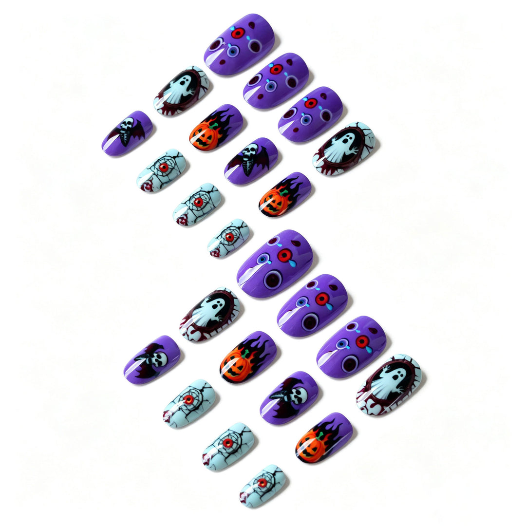Halloween-Themed Nail Art Set  1790957727