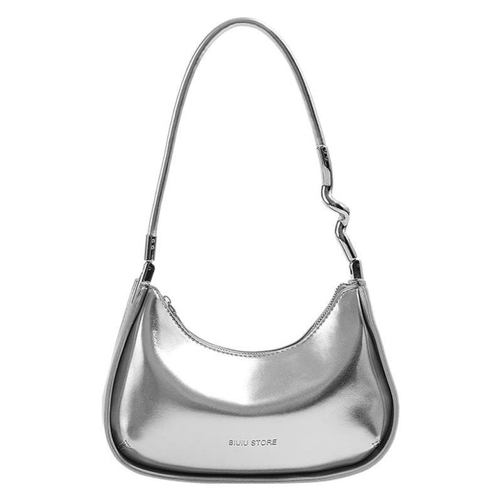 Sleek Metallic Evening Shoulder Bag Stornfield