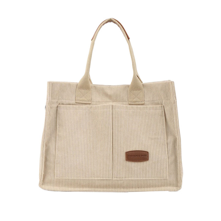 Versatile Corduroy Utility Tote Stornfield