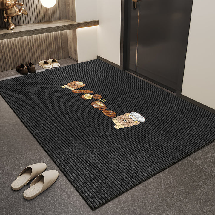 Whimsical Kitchen-Themed Area Rug