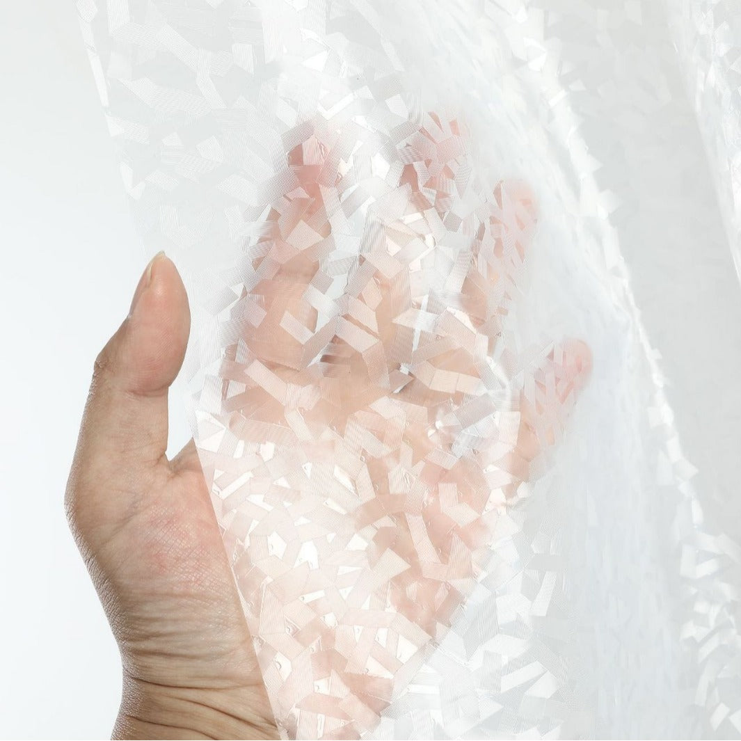 Elegant Textured Shower Curtain Stornfield