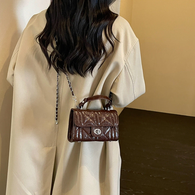 Quilted Faux Leather Crossbody Bag Stornfield