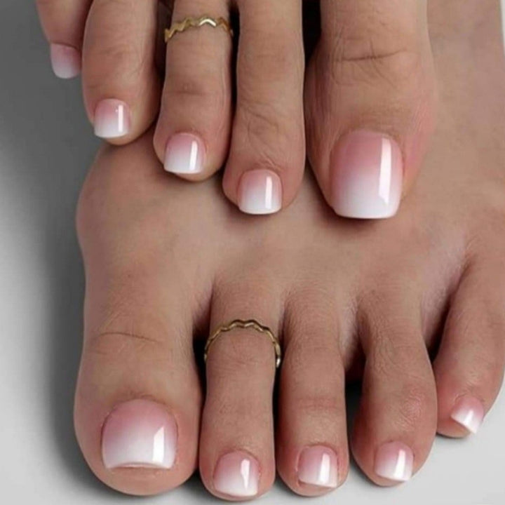 Premium Ombre Press-On Nail Set Stornfield