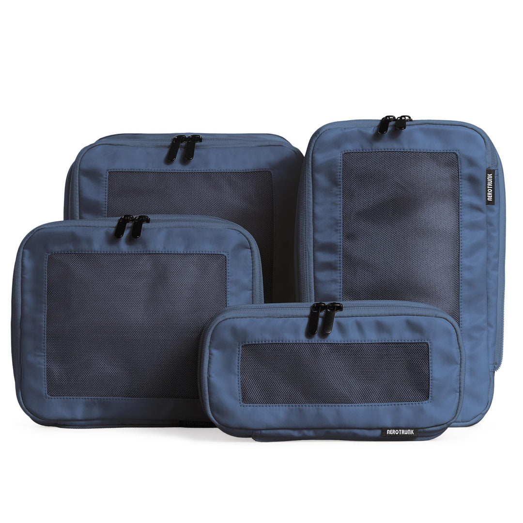 Unisex Storage Bags Set with Transparent Compartments Stornfield