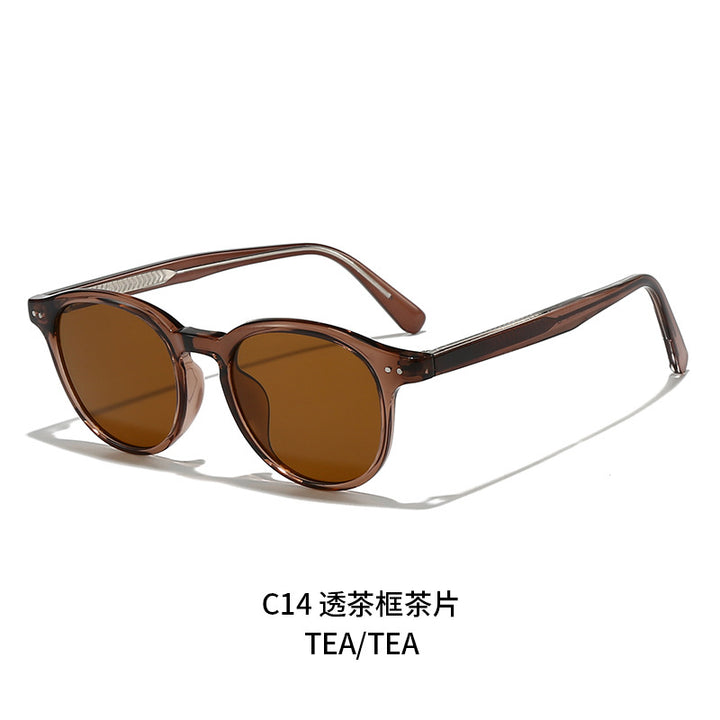 Women's round fashionable sunglasses with UV protection Stornfield