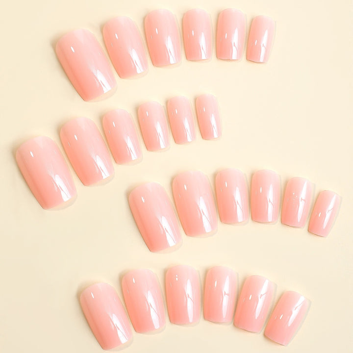 Acrylic Nail Set with High Gloss and Elegant Designs Stornfield