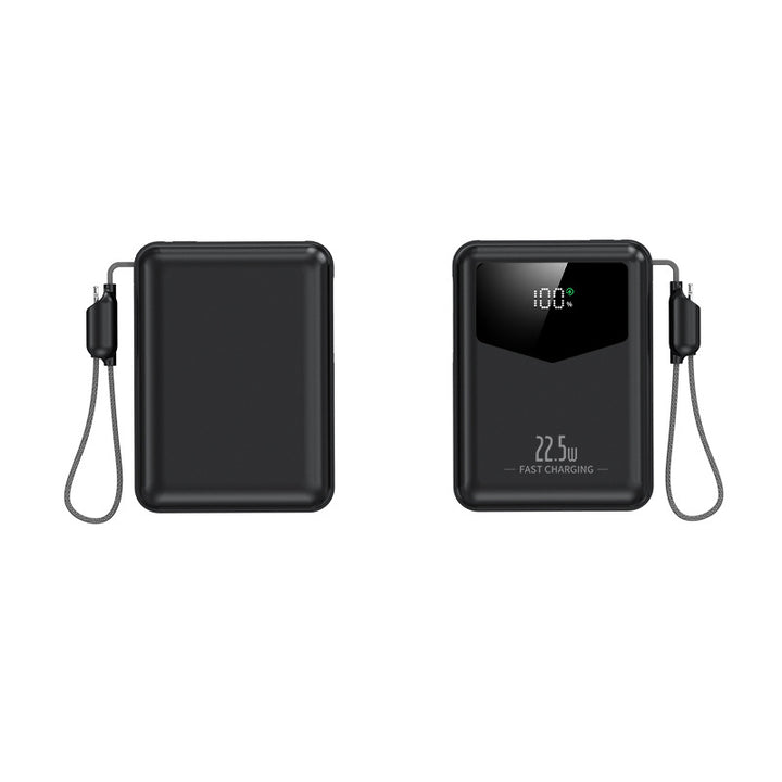 Portable power bank with ultra-modern fast charging function and LED display Stornfield