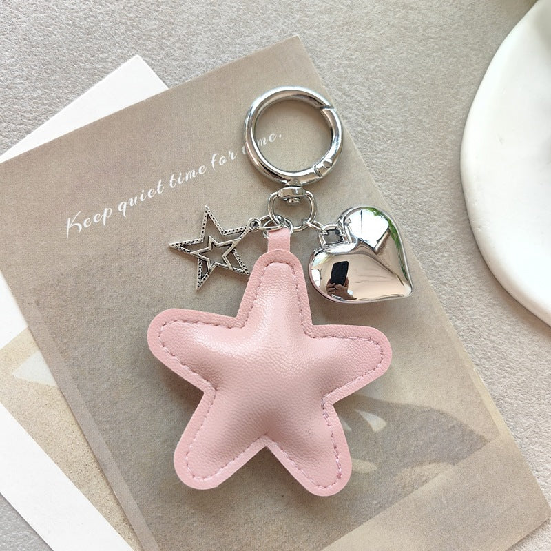 Keychain with star and heart design Stornfield