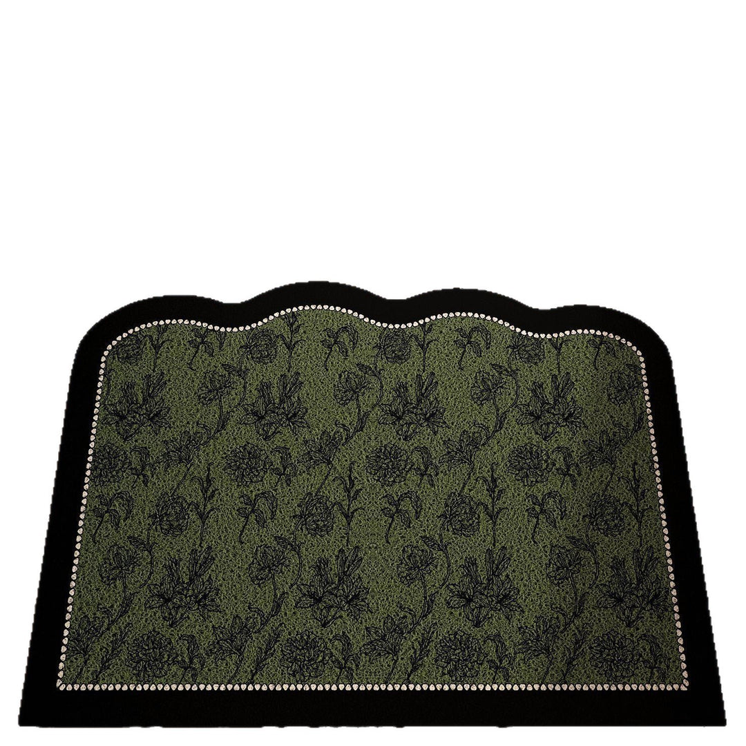 Floral-Themed Welcome Mat Stornfield