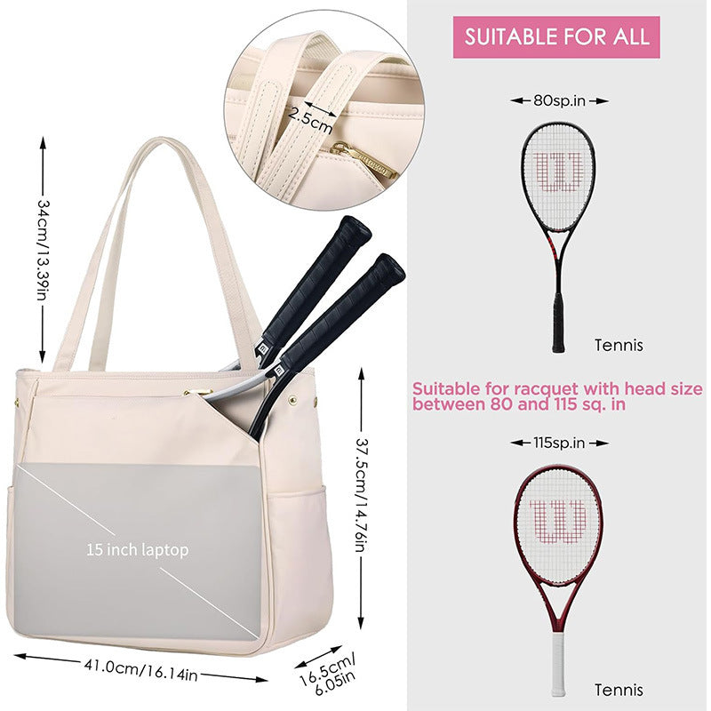 Sporty Tennis Tote Bag Stornfield