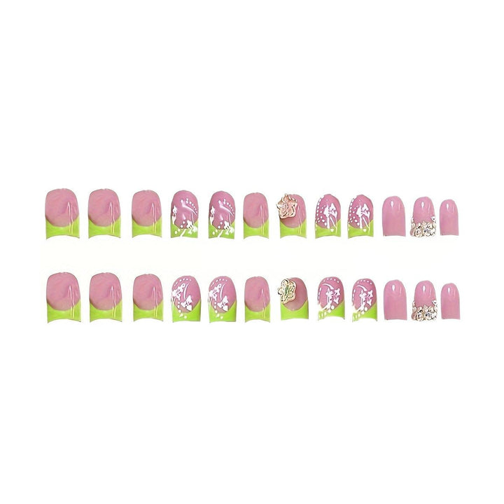 Glamorous Floral Nail Art Stornfield