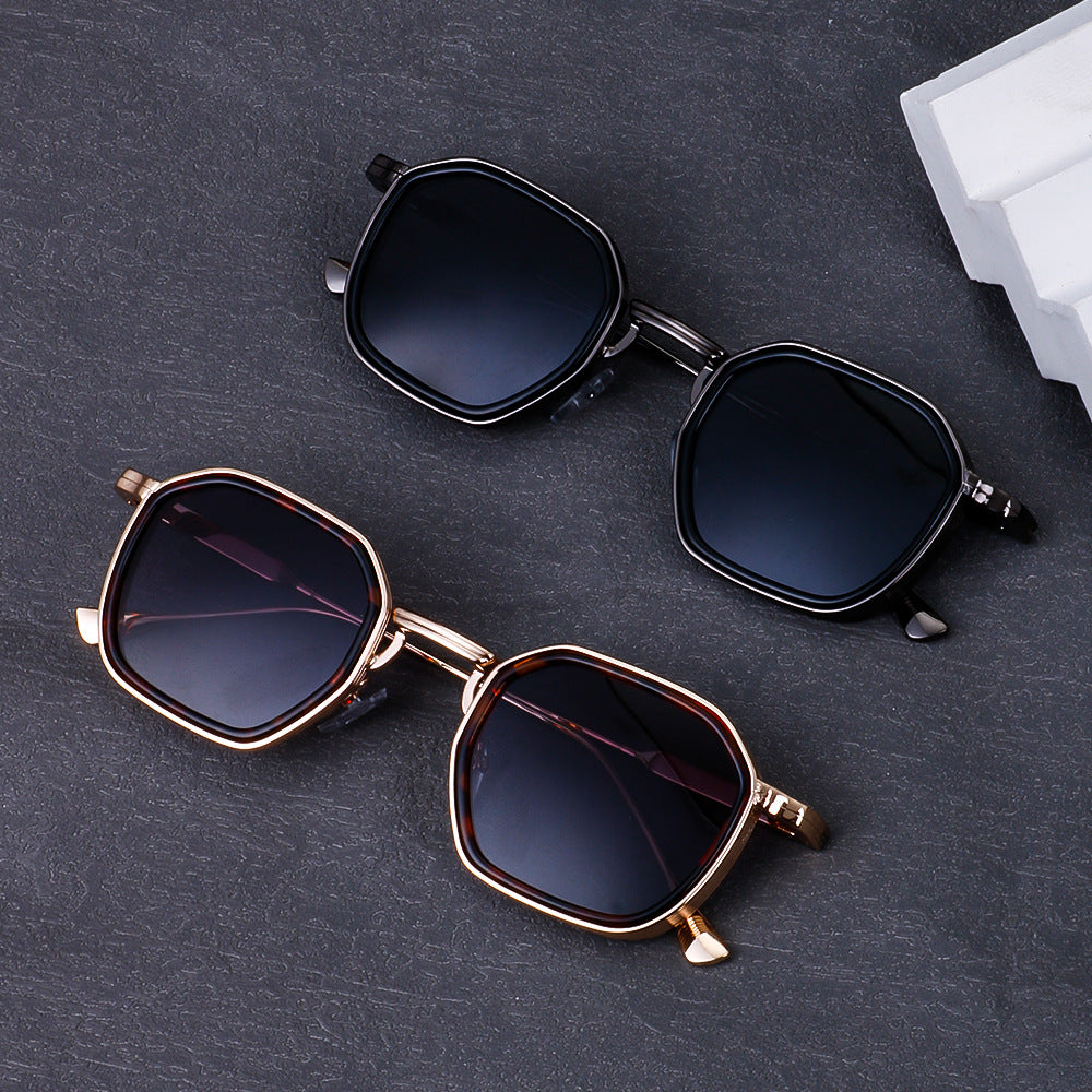 Ladies stylish sunglasses in modern octagonal design with high-quality polarized lenses Stornfield