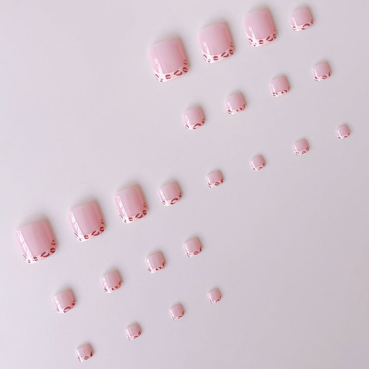 Nail art set with elegant tip decoration Stornfield