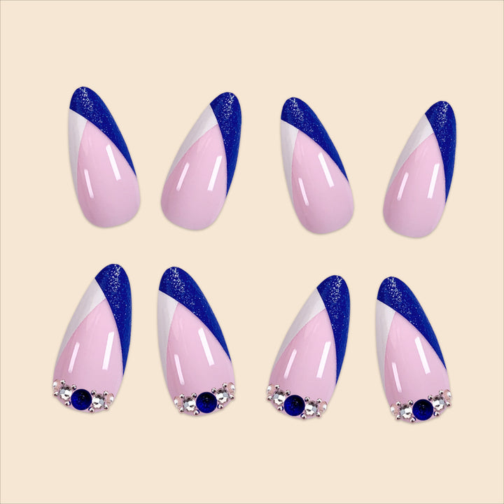 Glamorous Stiletto Nail Art Design