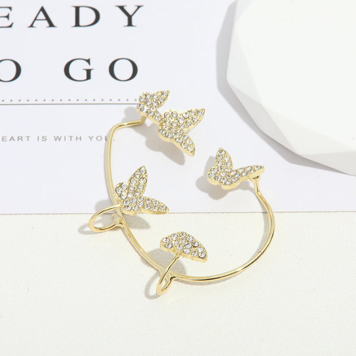 Rhinestone Butterfly Hair Clip Stornfield