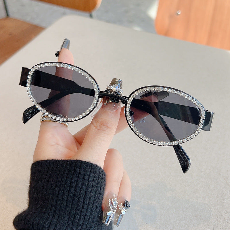 Ladies Designer Sunglasses with Sparkling Crystal Frame Stornfield