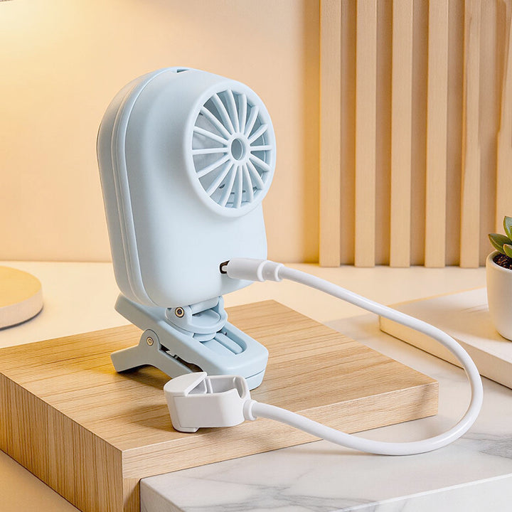 Ladies Multifunctional Clip Fan with Adjustable Tilt Angle Stornfield