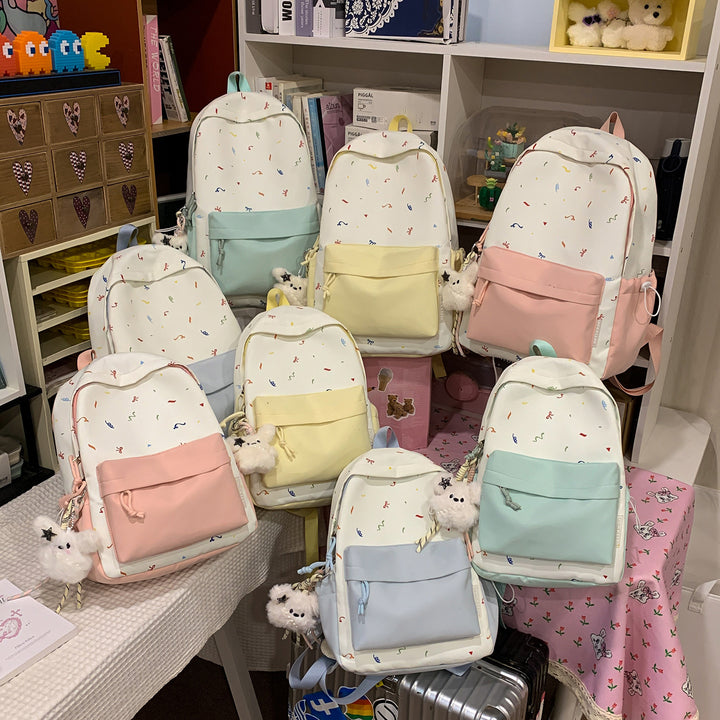 Playful Patterned Backpack Stornfield