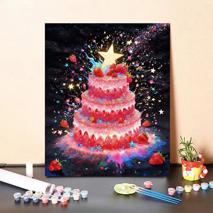 Gourmet Dessert-Themed Canvas Art Stornfield