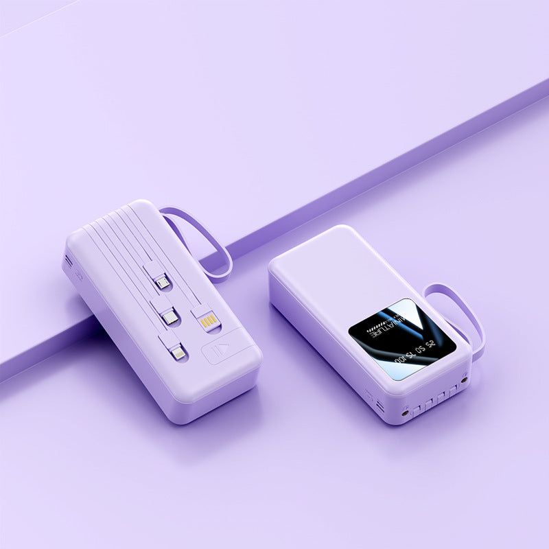 Portable power bank with intelligent energy display and multiple USB ports Stornfield