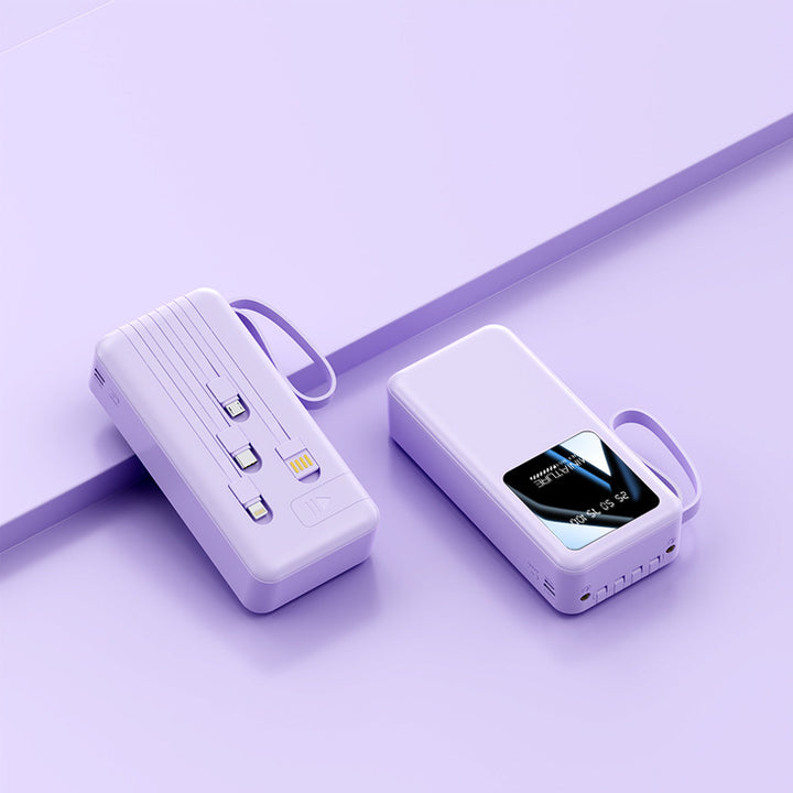 Portable power bank with intelligent energy display and multiple USB ports Stornfield