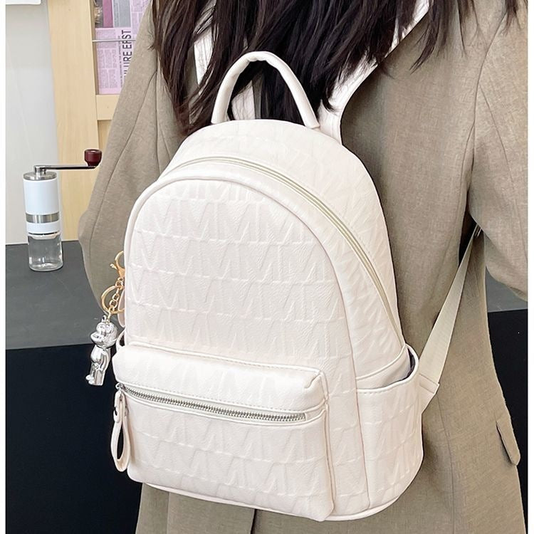 Stylish Multifunctional Faux Leather Backpack Stornfield