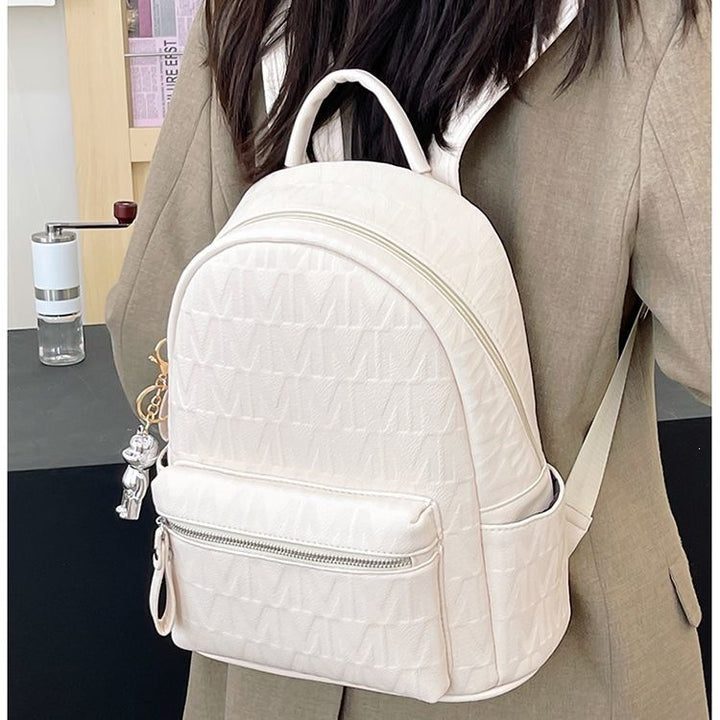 Stylish Multifunctional Faux Leather Backpack Stornfield