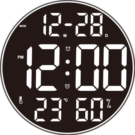 Multifunctional Digital Watch with Temperature Sensor Stornfield