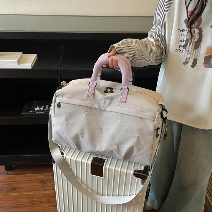 Sporty Multifunctional Duffel Bag With Adjustable Shoulder Strap And Sturdy Handles Stornfield