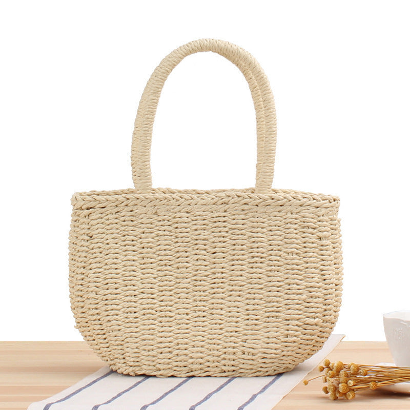 Braided Beach Bag In Modern Design Stornfield