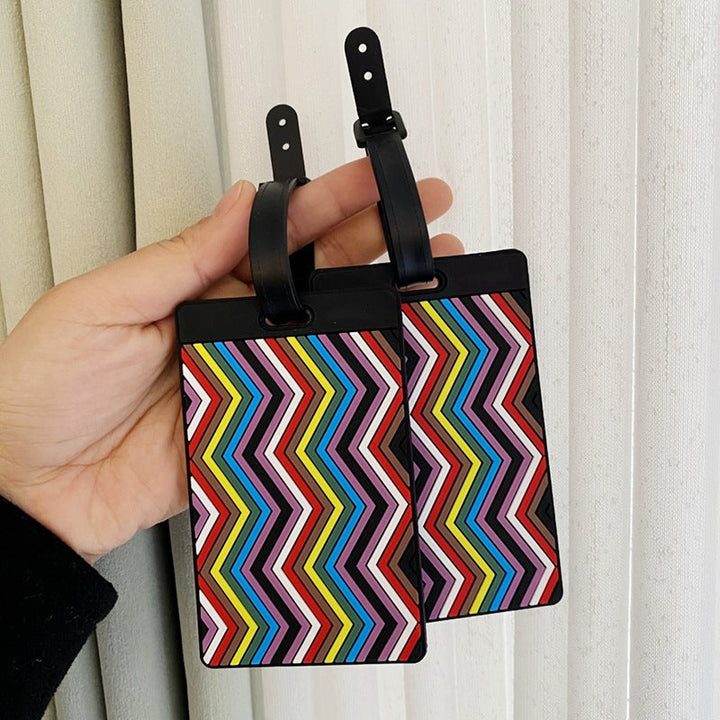 Vibrant Patterned Luggage Tag Stornfield