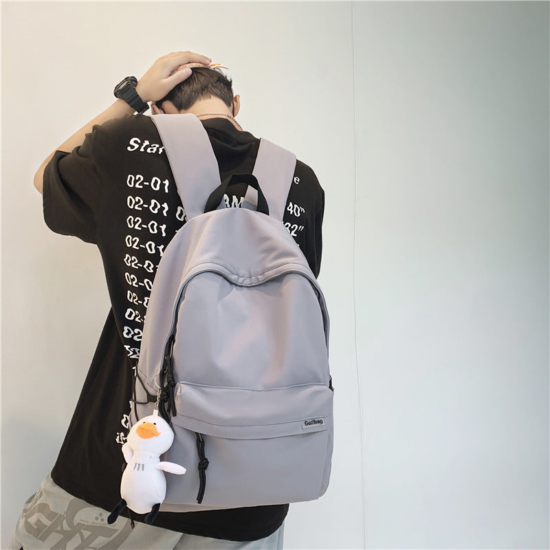 Versatile Casual Backpack with Plush Charm Stornfield