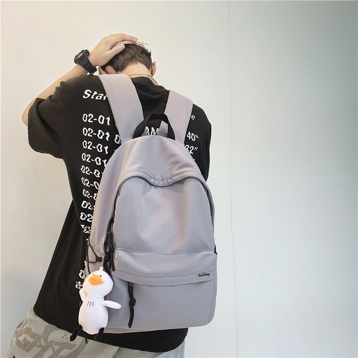 Versatile Casual Backpack with Plush Charm Stornfield