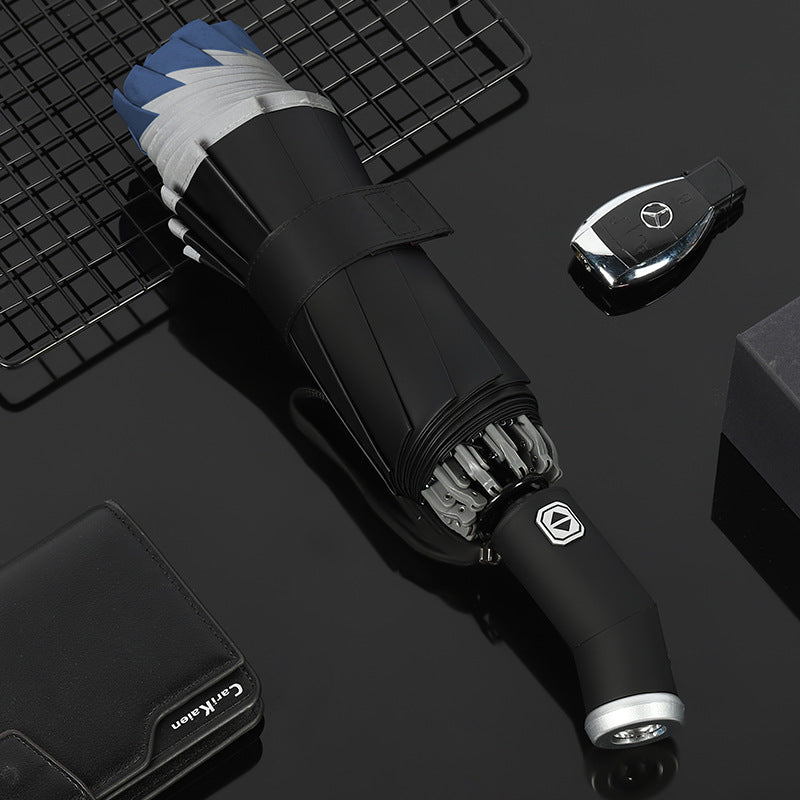 Women compact and innovative double-trigger umbrella Stornfield