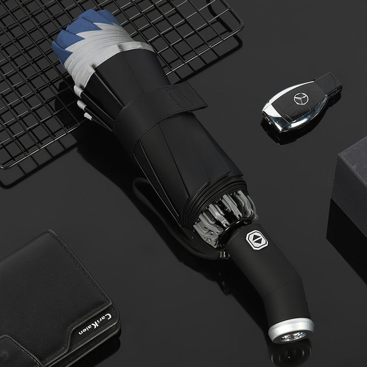 Women compact and innovative double-trigger umbrella Stornfield