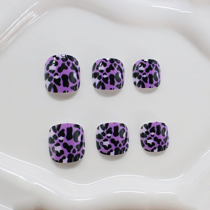 Stylish Leopard Print Nail Wraps Stornfield