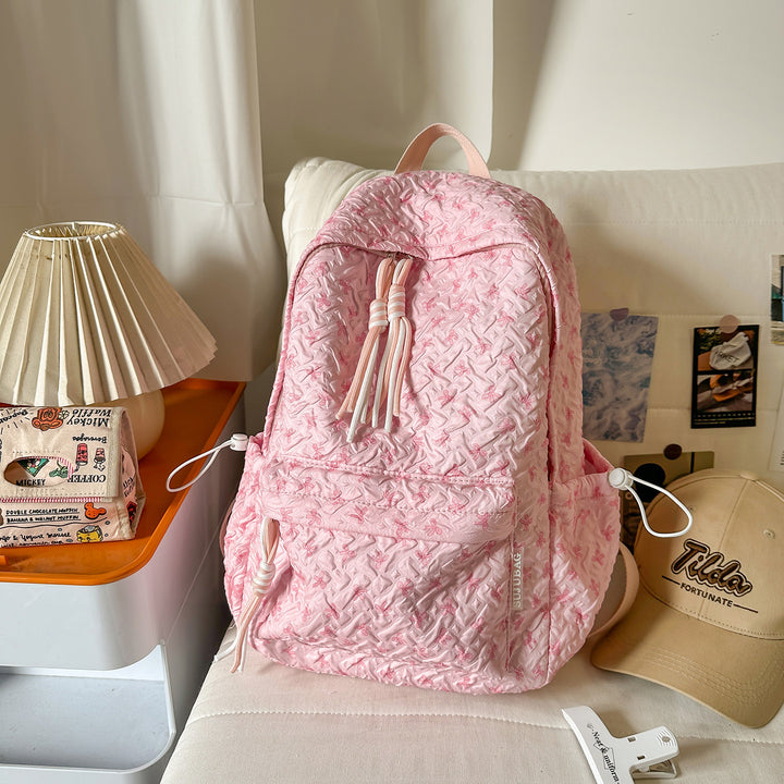 Soft Textured Casual Backpack Stornfield