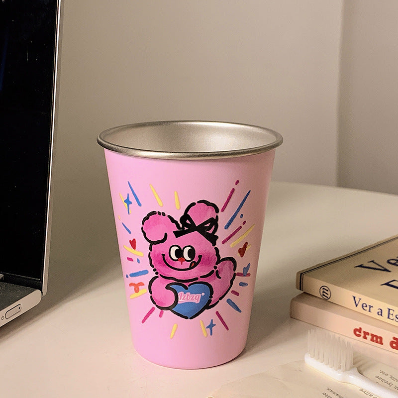Insulated mug with cheerful bear motif Stornfield
