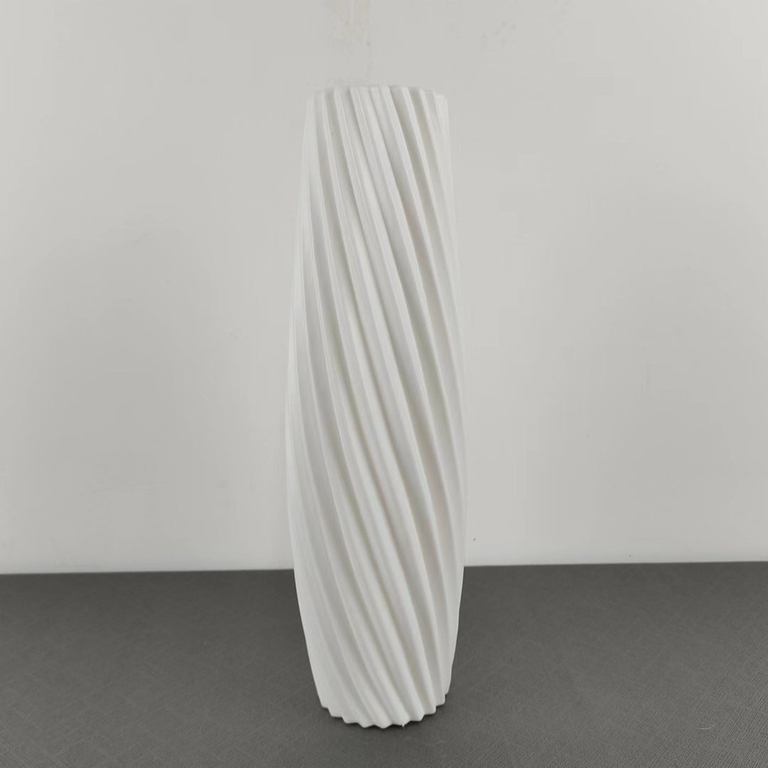 Textured Spiral Decorative Vase Stornfeild