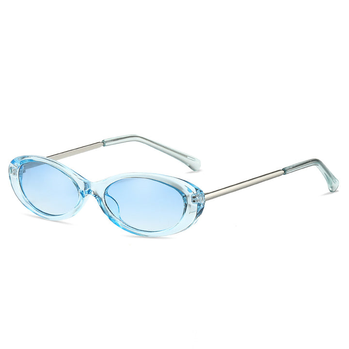 Retro-Inspired Oval Frame Sunglasses Stornfield