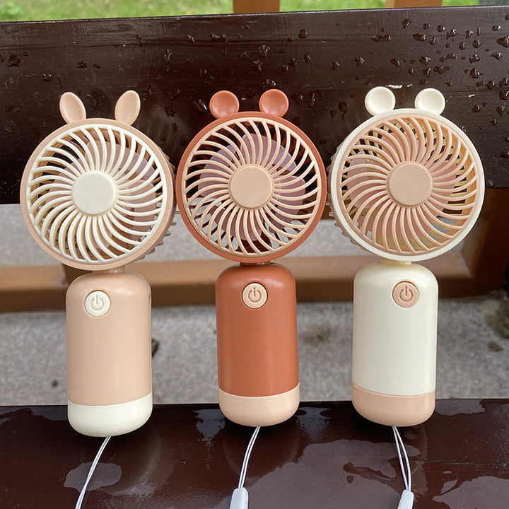 Unisex Portable Hand Fan in Cute Animal Design Stornfield