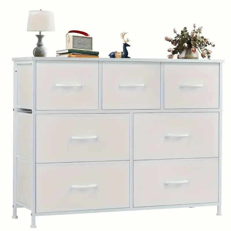 Industrial-Style Fabric Storage Dresser Stornfield
