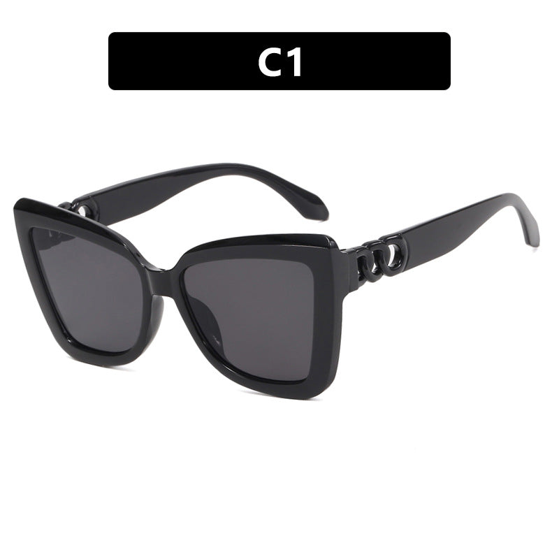 Women's trendy cat-eye sunglasses with sophisticated pattern Stornfield