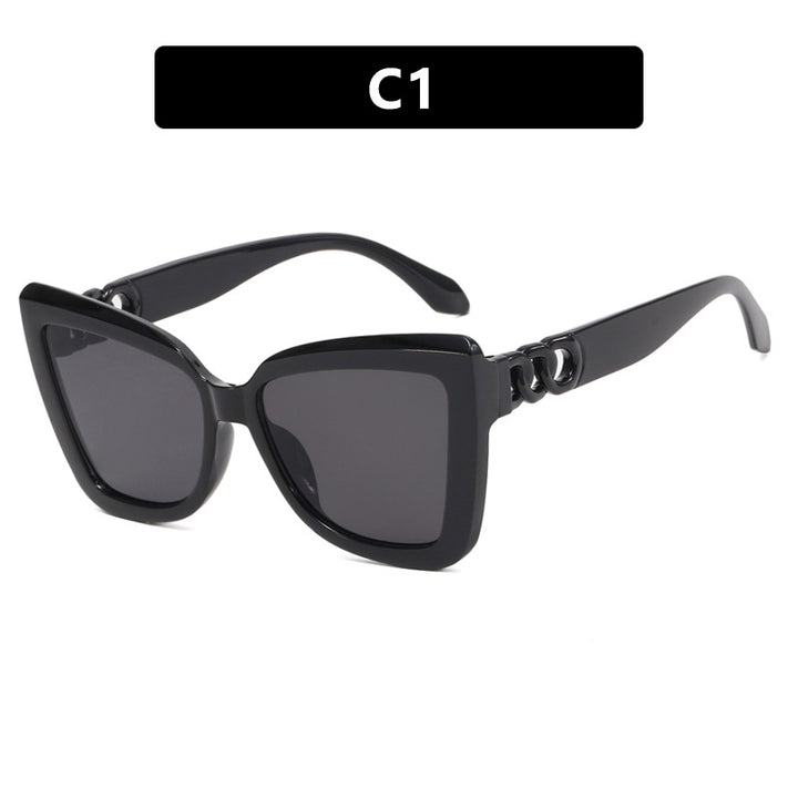 Women's trendy cat-eye sunglasses with sophisticated pattern Stornfield
